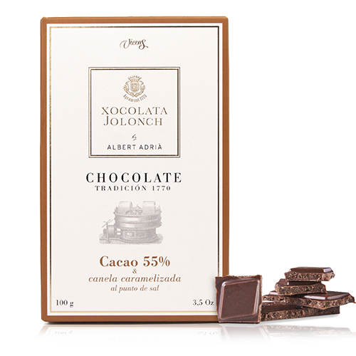 Chocolate Canela 55% 100g Jolonch-Vicens Albert Adrià