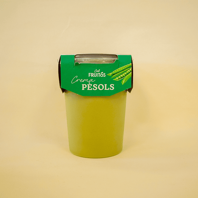 Crema de Guisantes Fresca 485ml Cal Fruitós