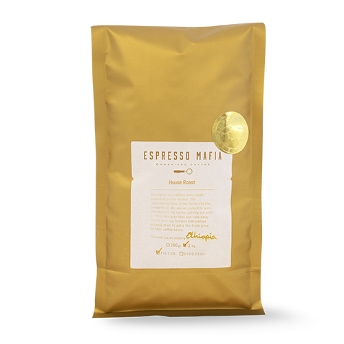 Café en Grano Ethiopia 1kg Espresso Mafia - Cal Fruitós