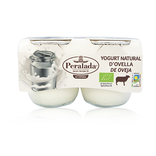 Yogur de Oveja Natural Bio Pack 2u x 125g Peralada