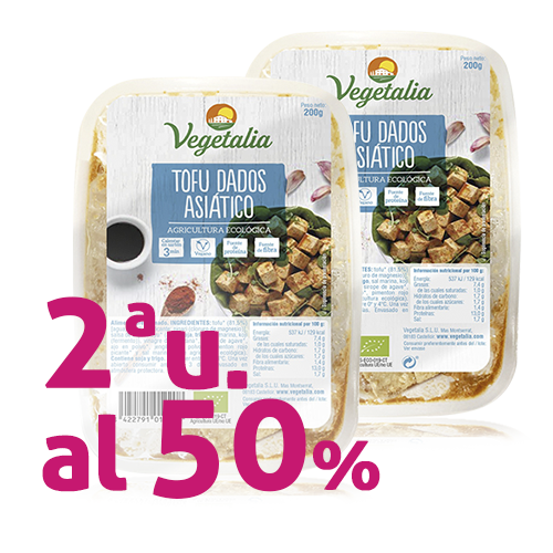 Pack 2u. Tofu a Dados Asiático Bio 200g Vegetalia