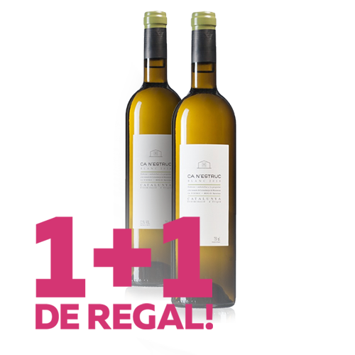 1+1 de Regal Vino Ca N'Estruc Blanc 2018 (D.O. Catalunya)