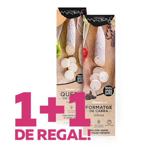 1+1 de Regalo Cheesefuet 120g (Natural y Trufa)