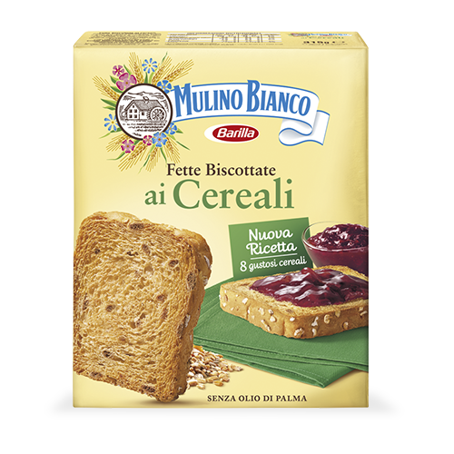 Biscottate Cereali 315g Mulino Bianco-Barilla