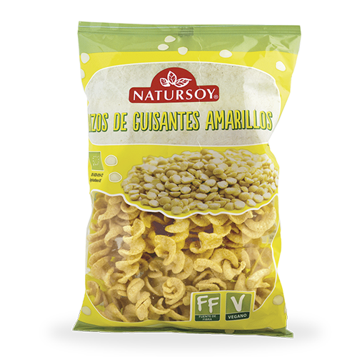 Rizos de Guisante Amarillo 70g Natursoy