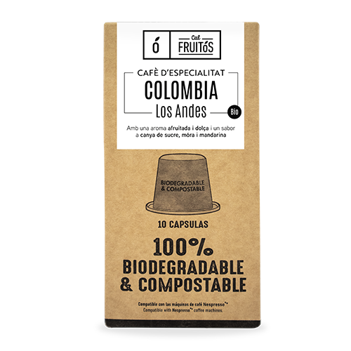 Café Cápsulas Especialidad Colombia 10u Cal Fruitós