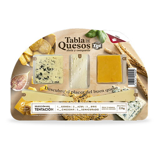 Mesa de Queso Tentación 220g TGT