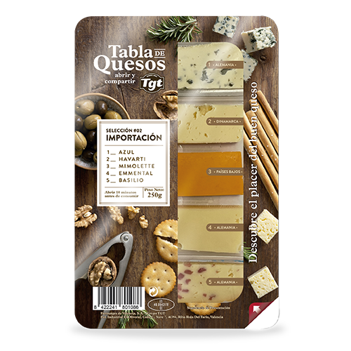 Mesa de Quesos Importación 250g TGT