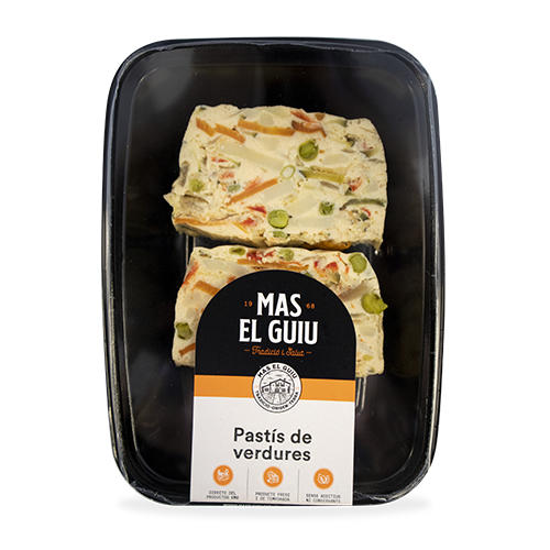 Pastel de Verduras 150g Mas el Guiu