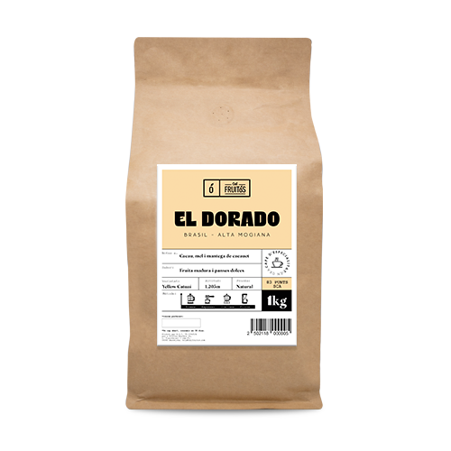 Café de Especialidad en Grano El Dorado 1kg Cal Fruitós