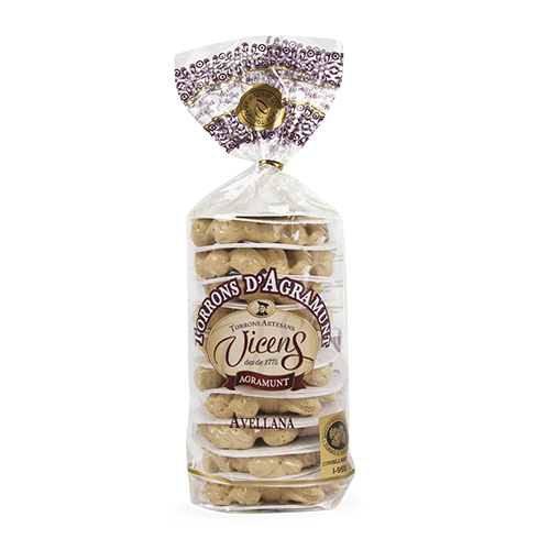 Turrón Bolsa Avellana 300g Vicens