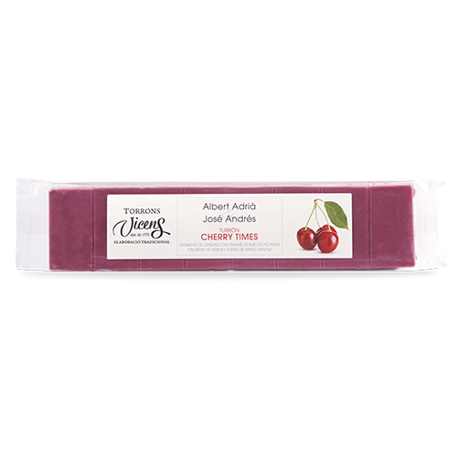 Turrón Cherry Times 300g Vicens