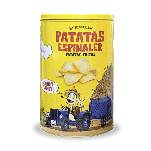Patatas Fritas Lata 450g Espinaler 