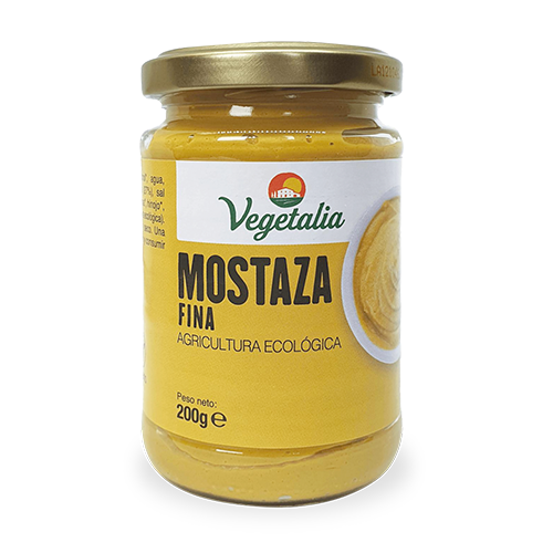 Mostaza Fina Bio 200g Vegetalia