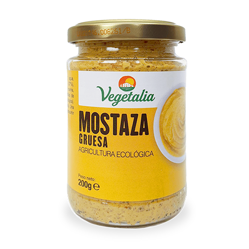 Mostaza Gruesa Bio 200g Vegetalia