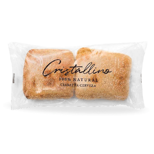 Pa Ciabatta Cerveza 2u Cristallino