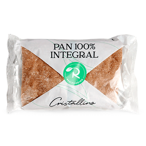 Pan Realfooding 100% Integral 195g Cristallino