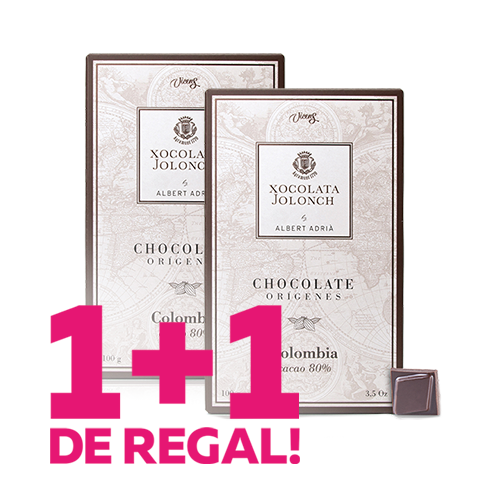 1+1 de Regalo Chocolate Colombia 80% 100g Jolonch-Vicens Albert Adrià