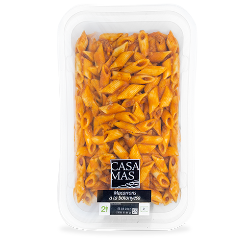 Macarrones Boloñesa 500g Casa Mas
