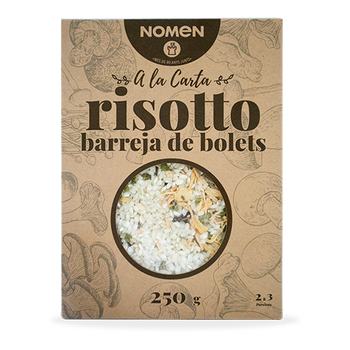 Risotto Mezcla de Setas 250g Nomen