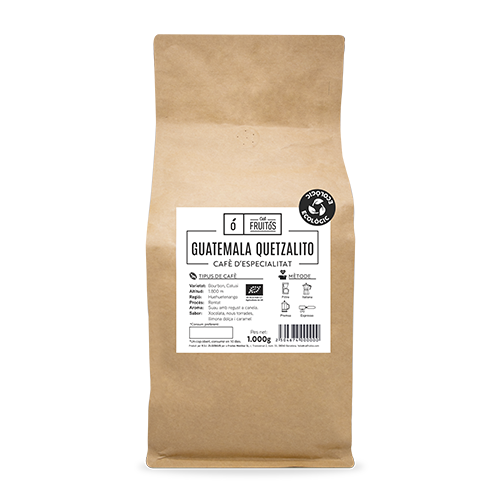 Café en Grano Especialidad Guatemala Bio 1kg Cal Fruitós