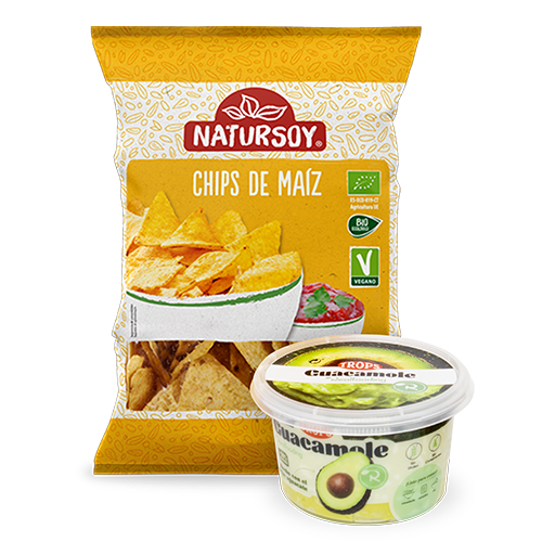 Pack Chips de Maíz + Guacamole Realfooding