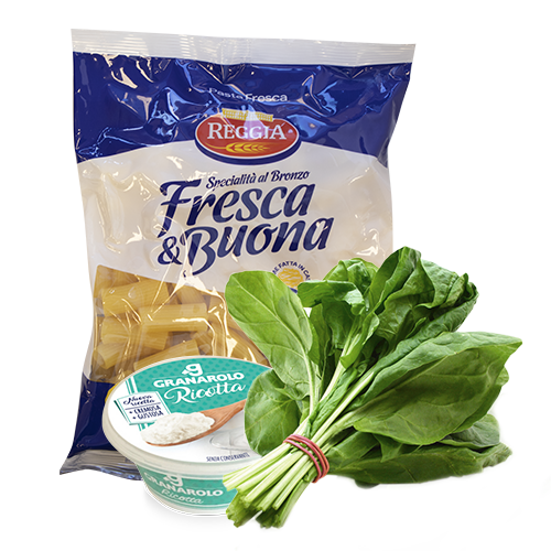 Pack Ricotta, Espinacas y Pasta Fresca