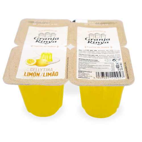 Gelly Tina Limón Pack 4u x100g Granja Rinya