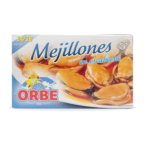 Mejillones en Escabeche 14/18 Orbe