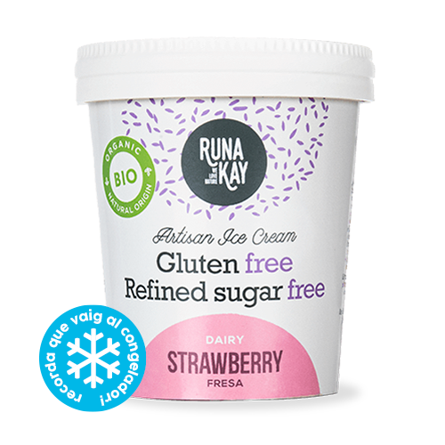 Helado Fresa Bio 460ml Runa Kay