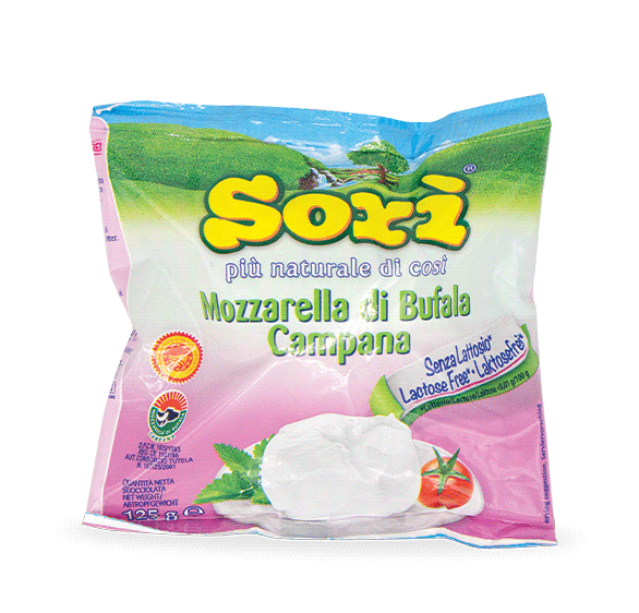 Mozzarella di Bufala DOP Senza Lattosio 125g Sori