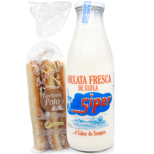 Pack Horchata Siper + Fartons