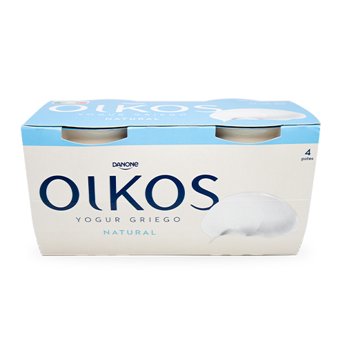 Yogur Griego Oikos Natural Pack 4x110g Danone