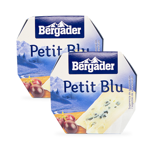 Pack 2u. Queso Petit Blu 150g Bergader