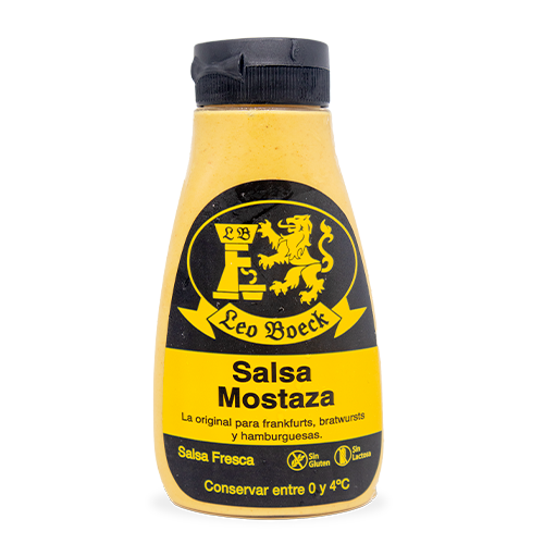 Salsa de Mostaza Fresca 250ml Leo Boeck