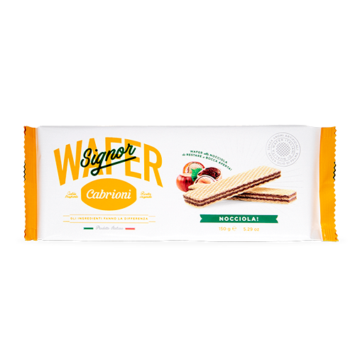 Wafer Nocciola 150g Cabrioni