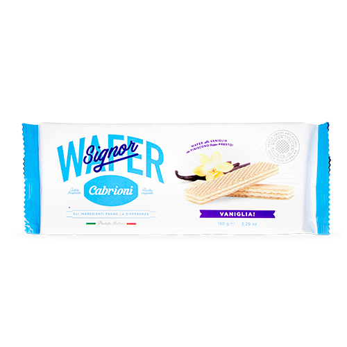 Wafer Vaniglia 150g Cabrioni