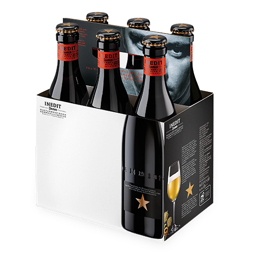 Pack 6u. Cerveza Estrella Damm Inedit (33cl)