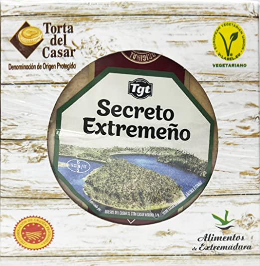 Queso Torta del Casar 400g Secreto Extremeño TGT