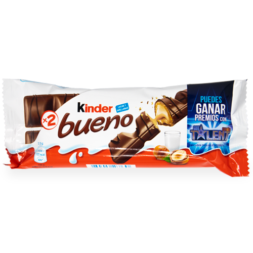 Barritas Kinder Bueno 2u