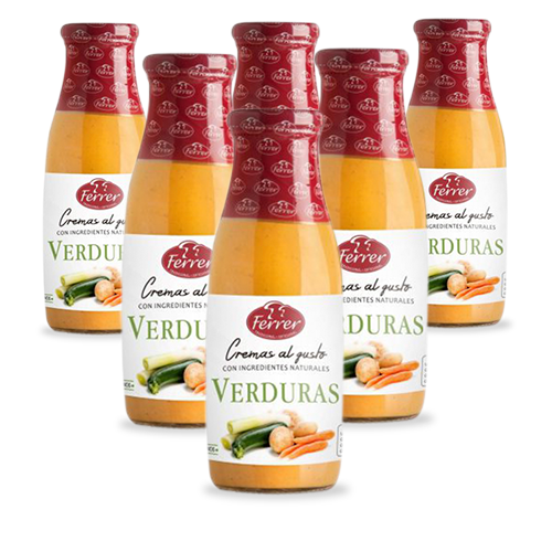 Pack 6 Crema Verduras (485 ml) Ferrer
