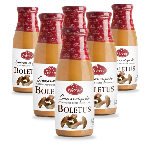 Pack 6 Crema Boletus (485 ml) Ferrer