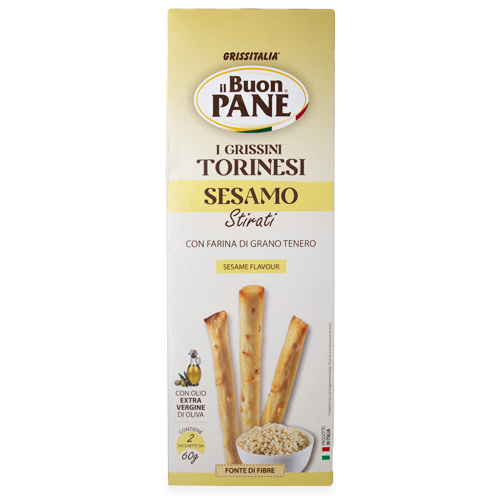 Grissini Torinesi Sésamo 120g Il Buon Pane