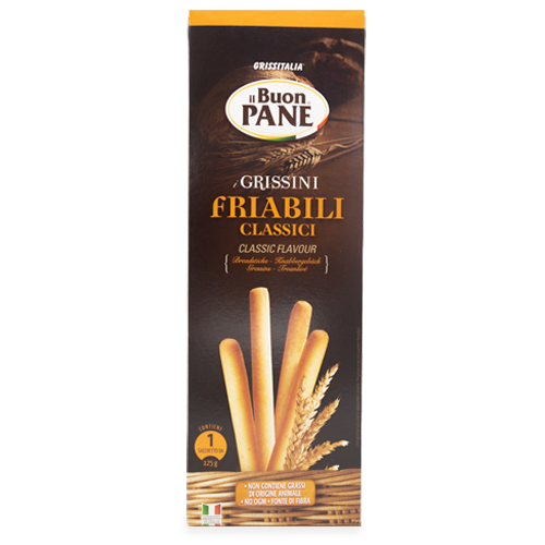 Grissini Friabili Clasico 125g Il Buon Pane