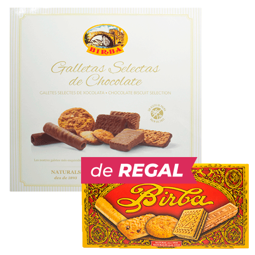 Surtido Selectos Chocolate 205g Birba + de Regalo Surtido Imperial 110g Birba
