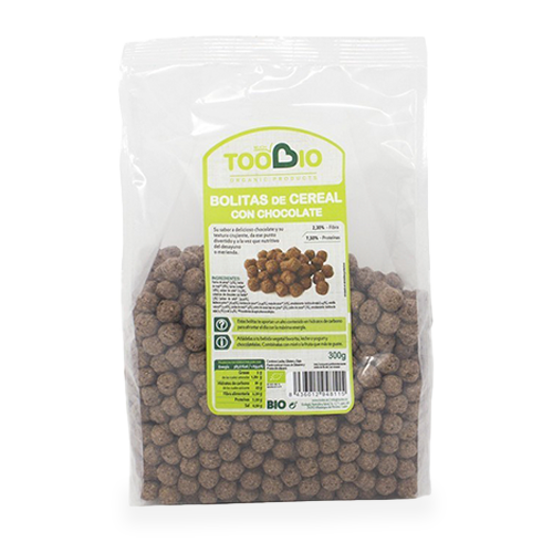 Boles de Cereals amb Xocolata Bio 300g 