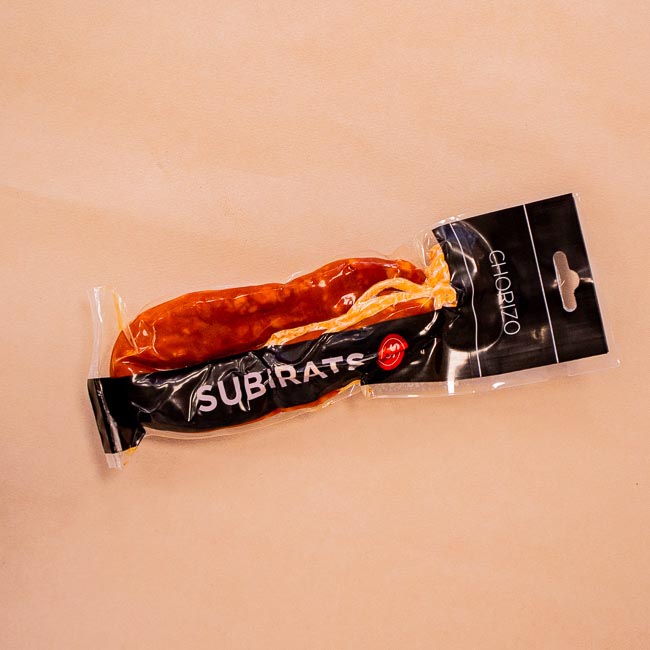 Chorizo Sarta Dulce Subirats