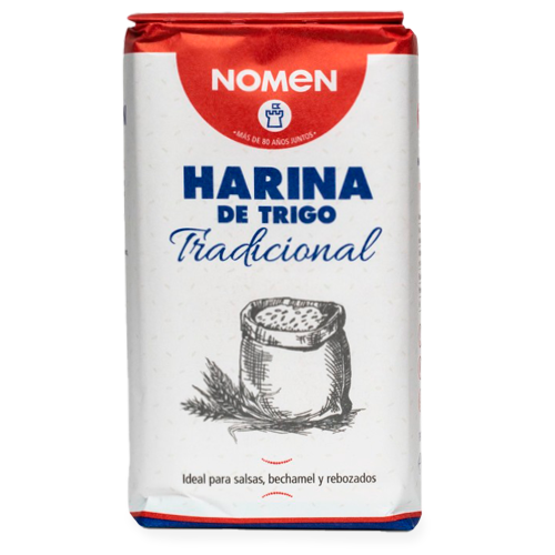 Harina de Trigo Blanca Tradicional 1kg Nomen