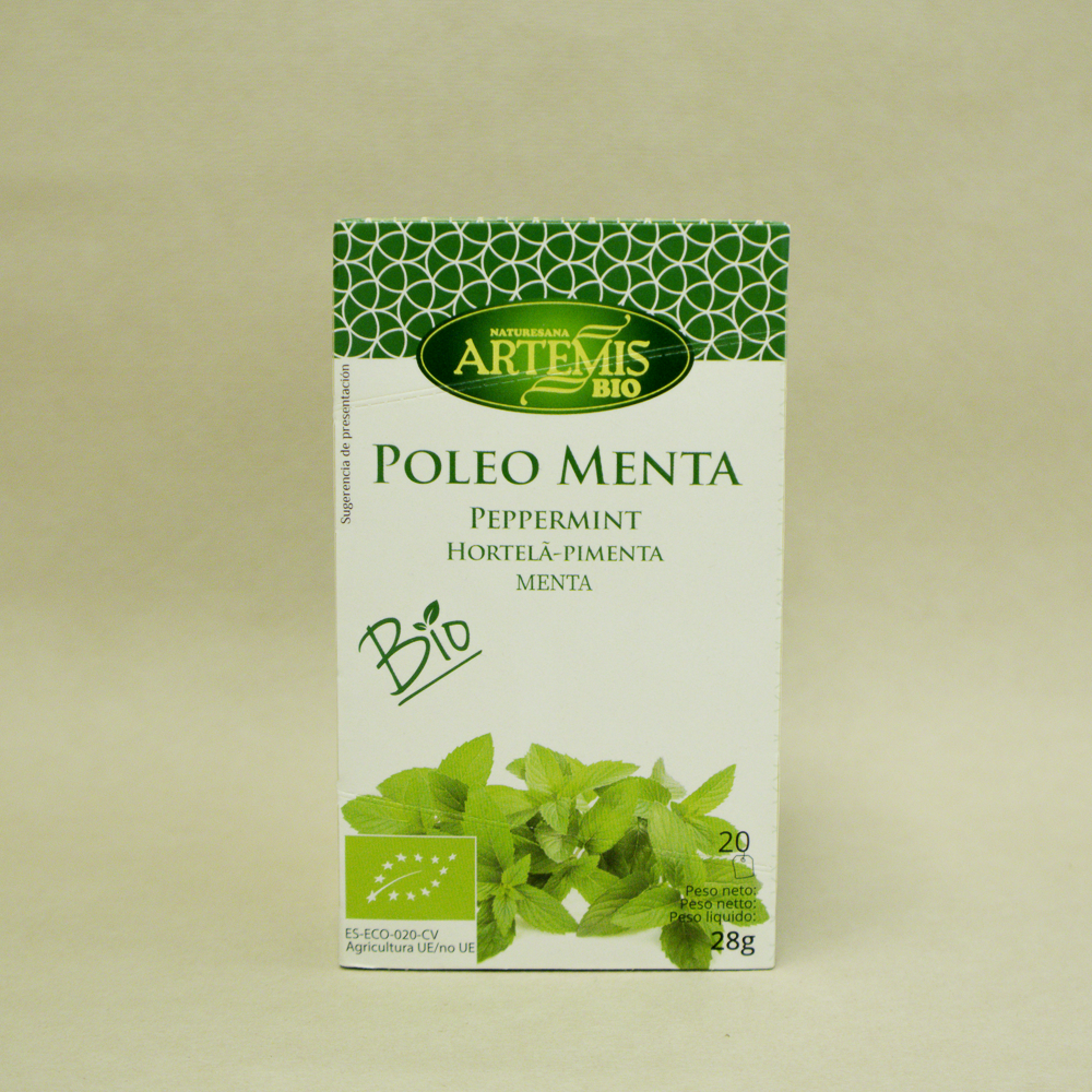 Infusión Poliol Menta Bio 20u Naturesana Artemis