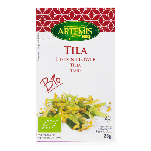 Infusión Tila Bio 20u Naturesana Artemis